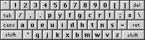 American Simplified Keyboard layout